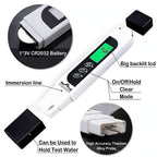 TDS Meter Water Tester – Check Water Density