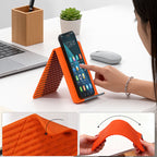Trending Portable Rollable Bendable Soft Silicone Multi-Angle Stand for Phones, IPads and other devices
