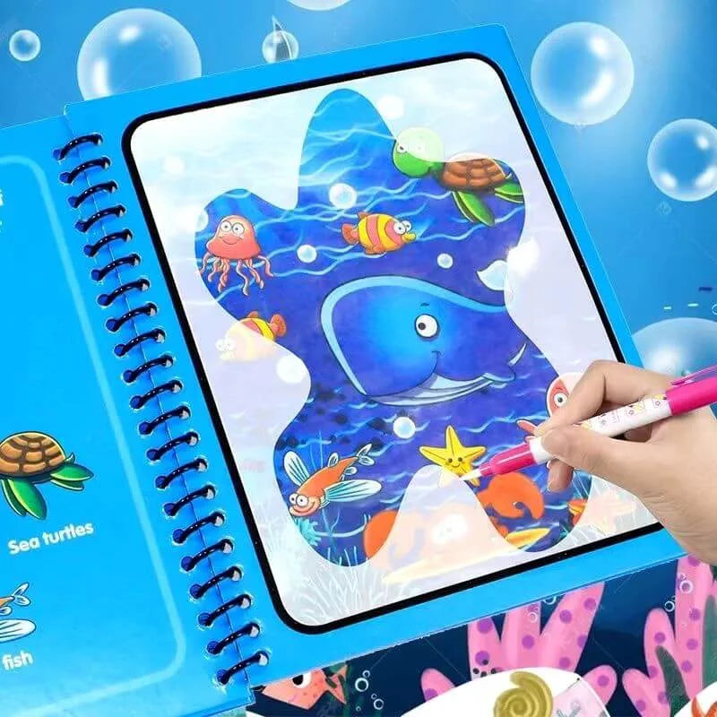 Magical Water Drawing Book